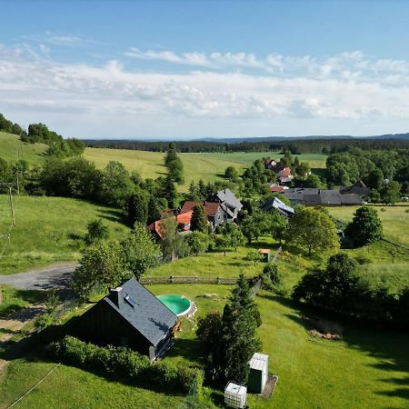 Ferienhaeuschen Blessberg Villa Schalkau Bagian luar foto