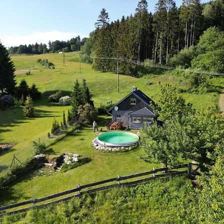 Ferienhaeuschen Blessberg Villa Schalkau Bagian luar foto