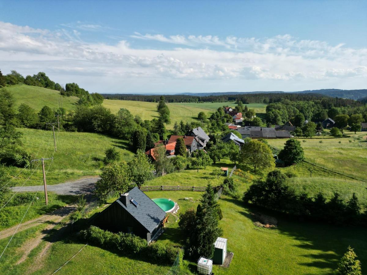 Ferienhaeuschen Blessberg Villa Schalkau Bagian luar foto