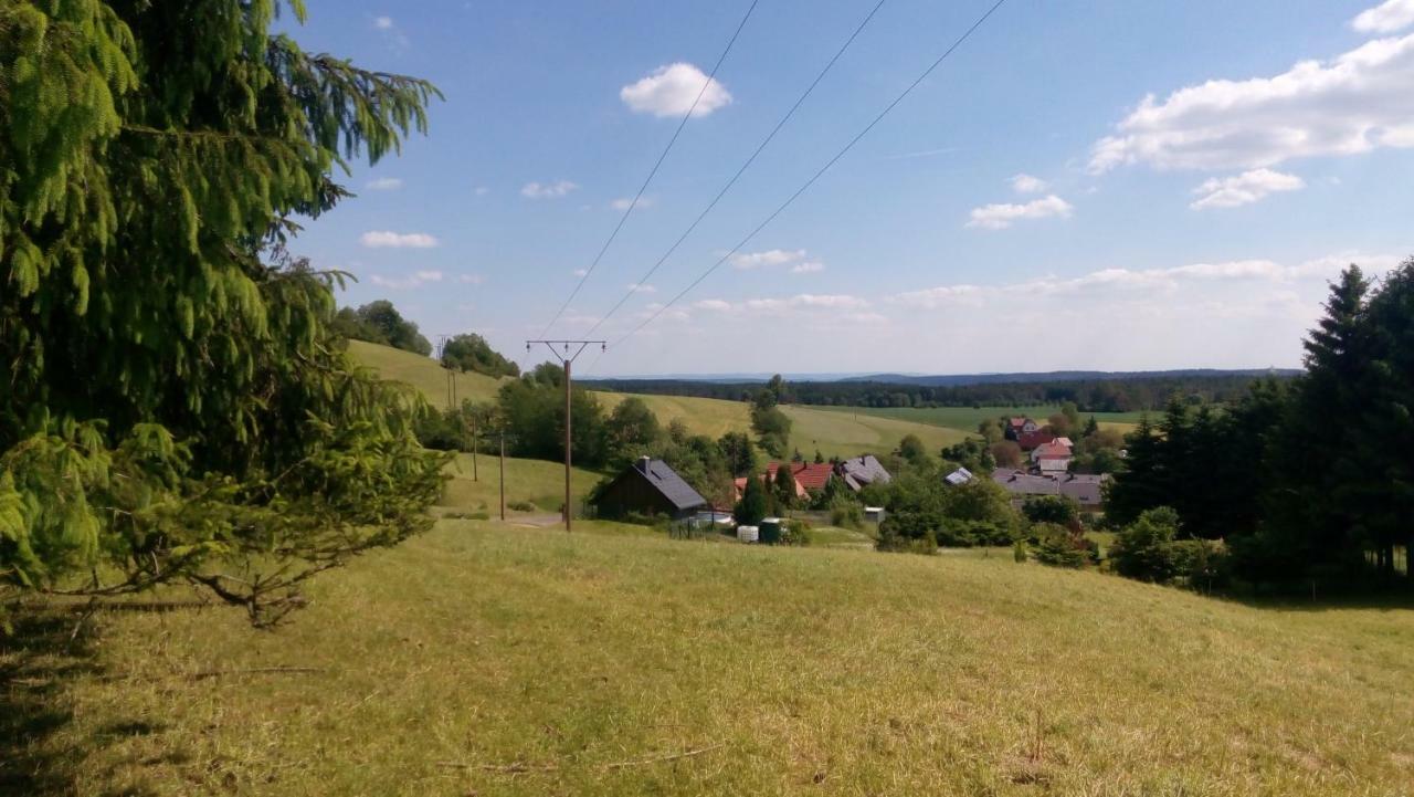 Ferienhaeuschen Blessberg Villa Schalkau Bagian luar foto