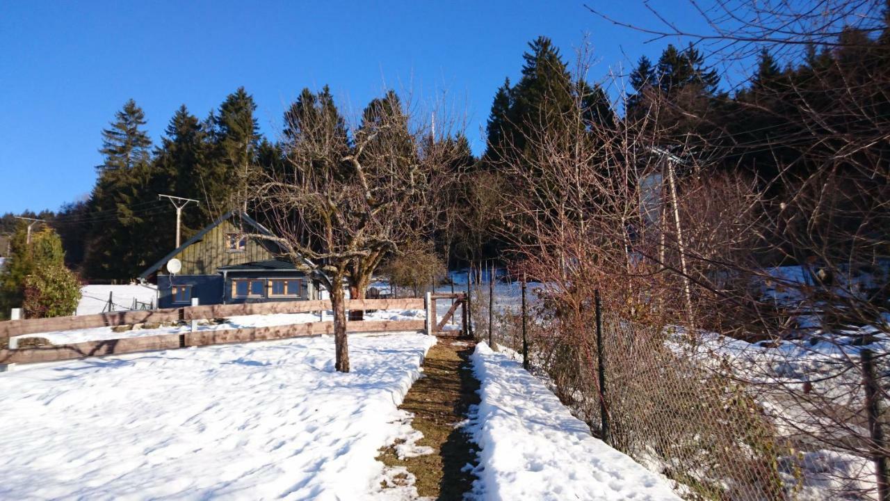Ferienhaeuschen Blessberg Villa Schalkau Bagian luar foto