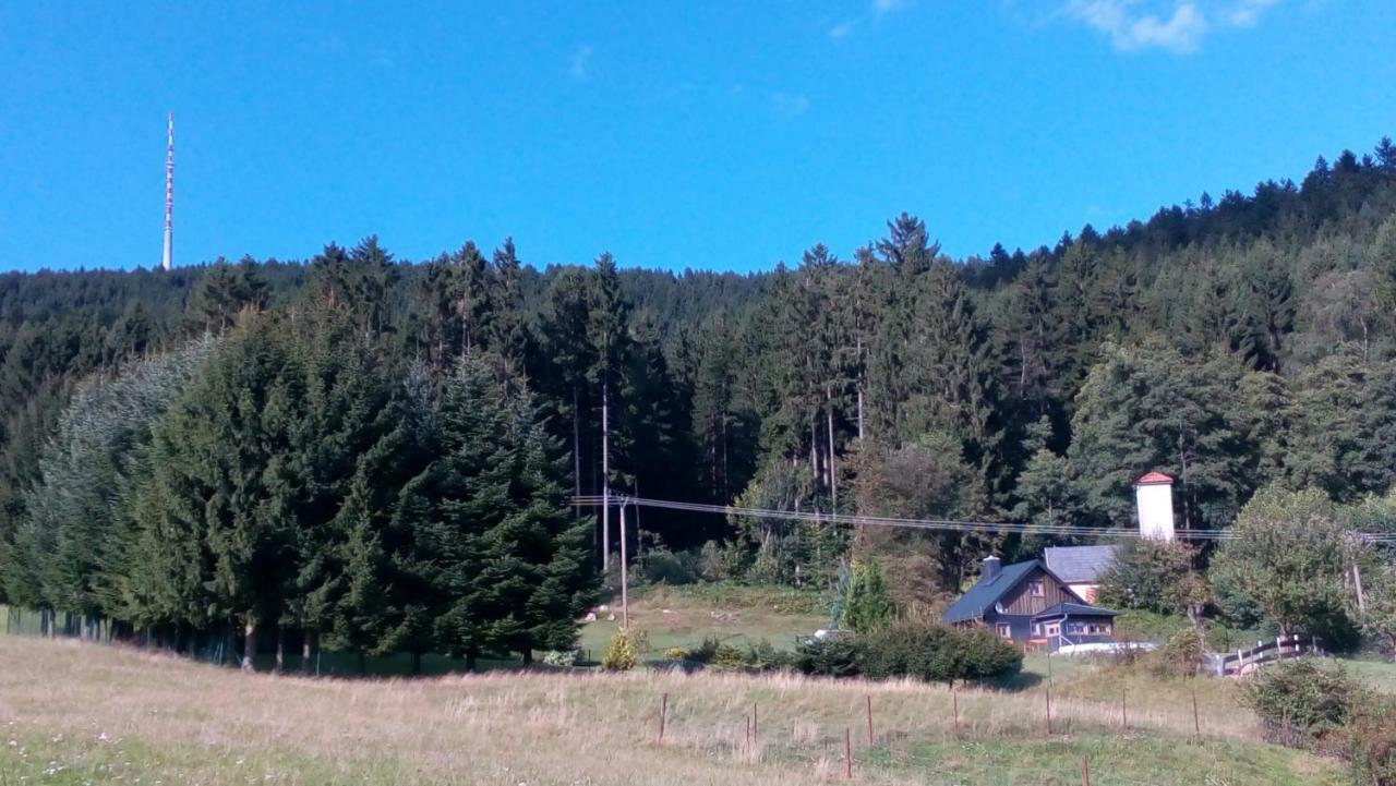 Ferienhaeuschen Blessberg Villa Schalkau Bagian luar foto