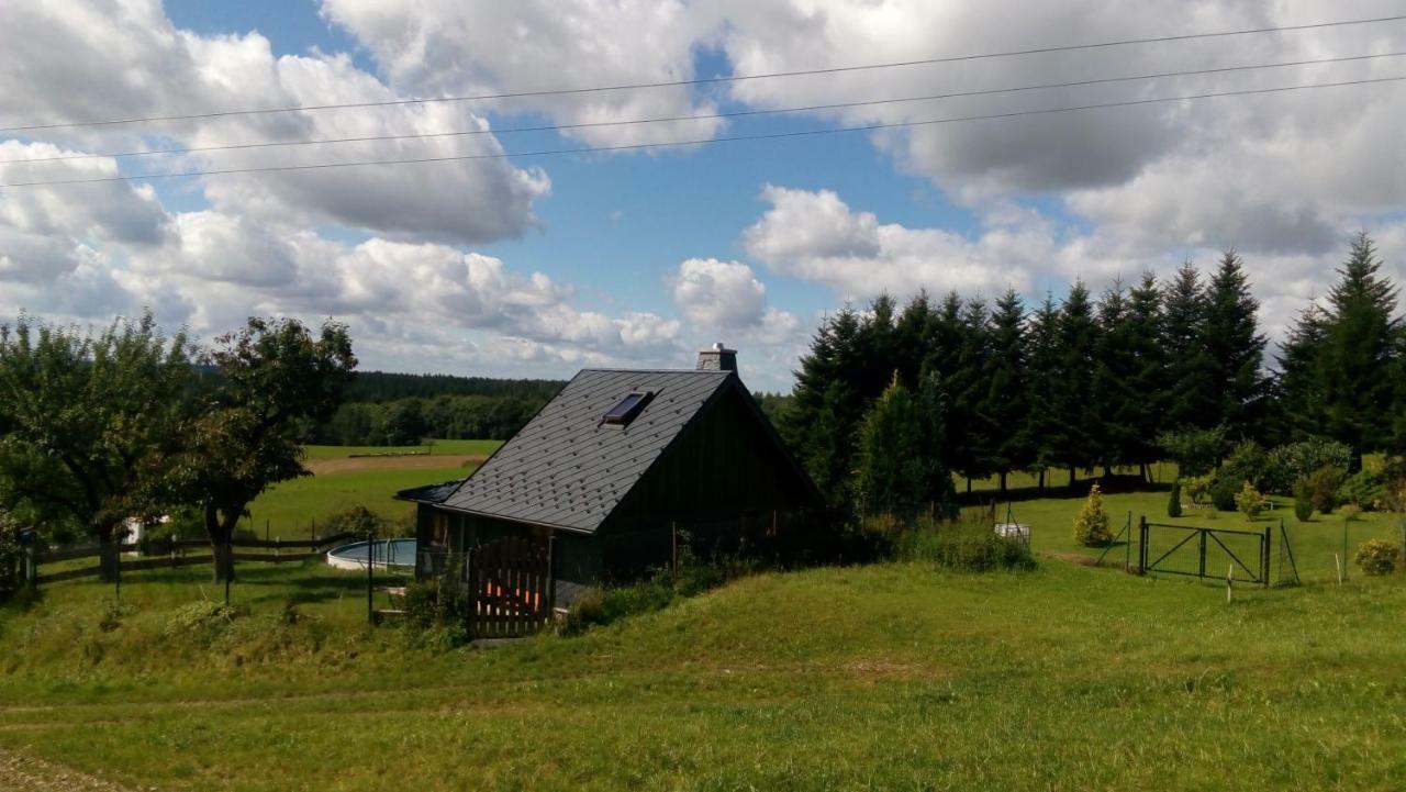 Ferienhaeuschen Blessberg Villa Schalkau Bagian luar foto